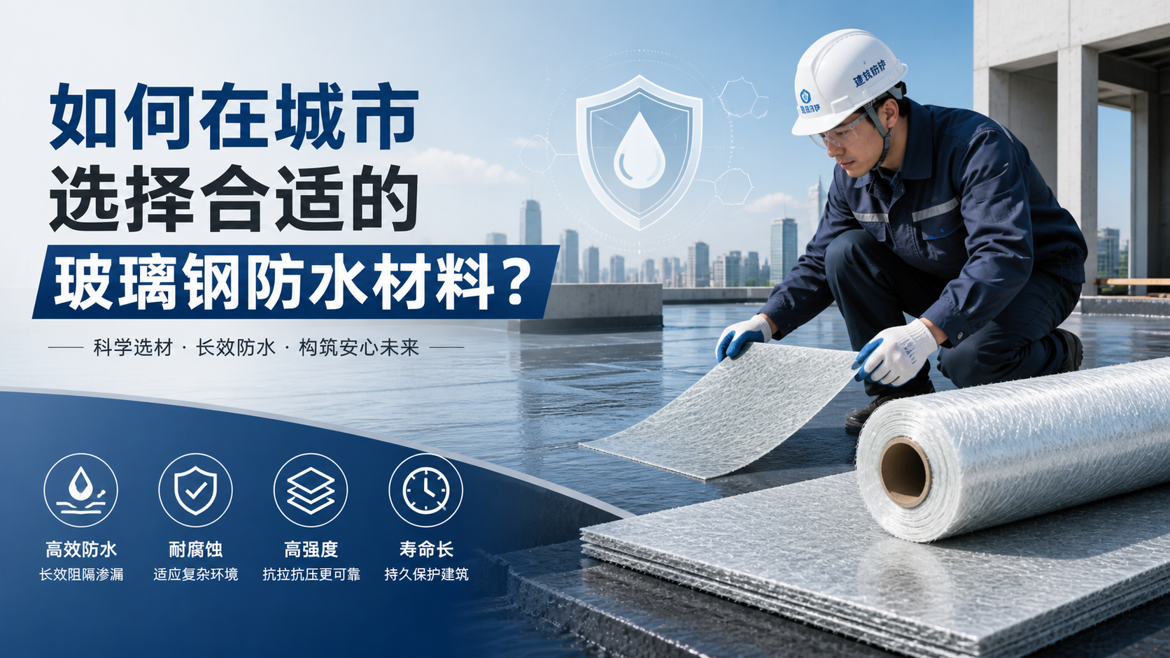 如何在双鸭山选择合适的玻璃钢防水材料?