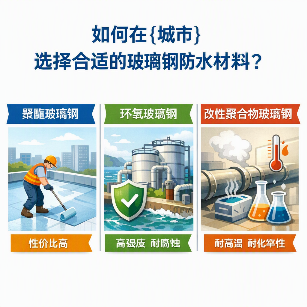 如何在双鸭山选择合适的玻璃钢防水材料？