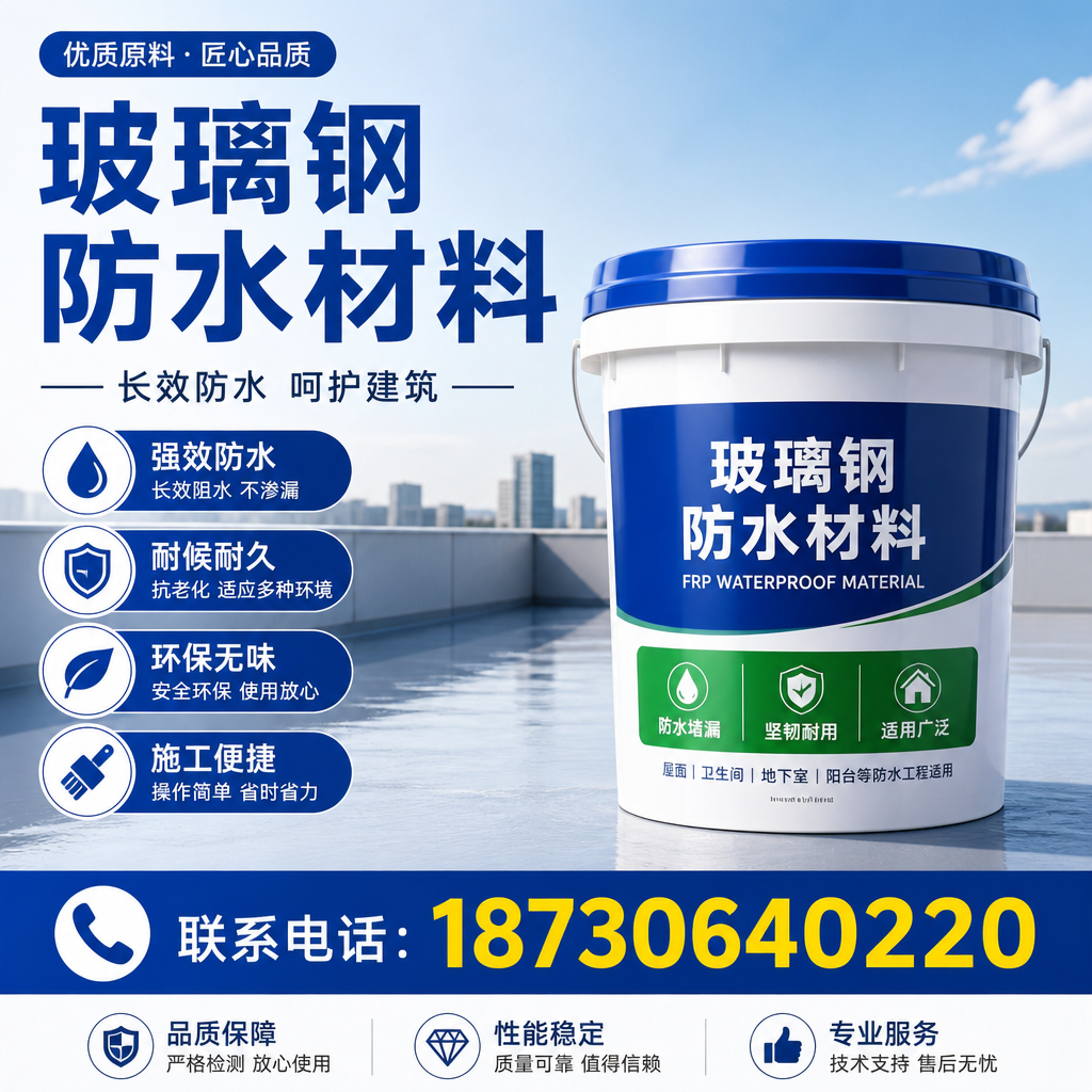 从零开始了解玻璃钢防水材料,双鸭山 入门指南