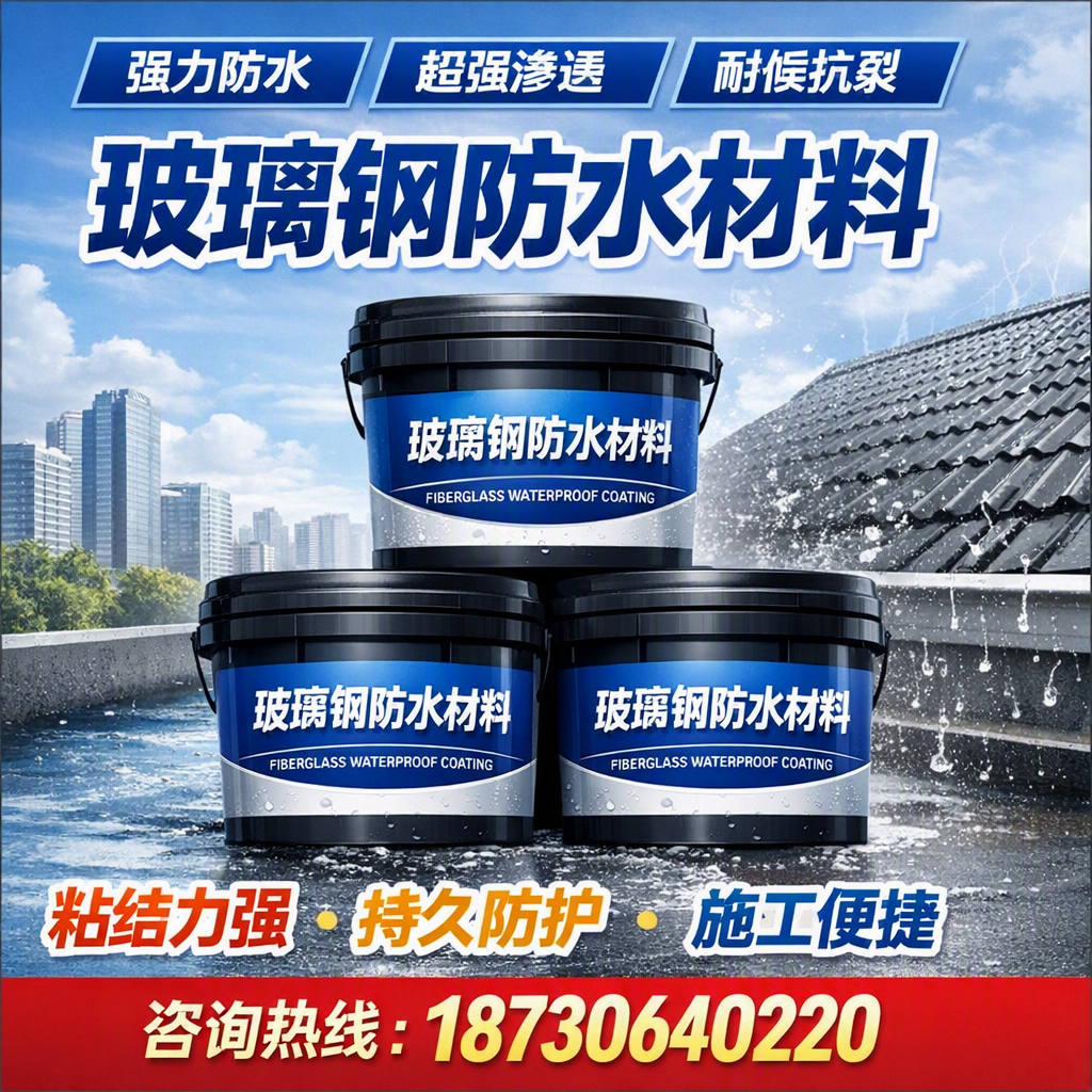 了解玻璃钢防水材料的市场趋势，双鸭山 企业不可不知