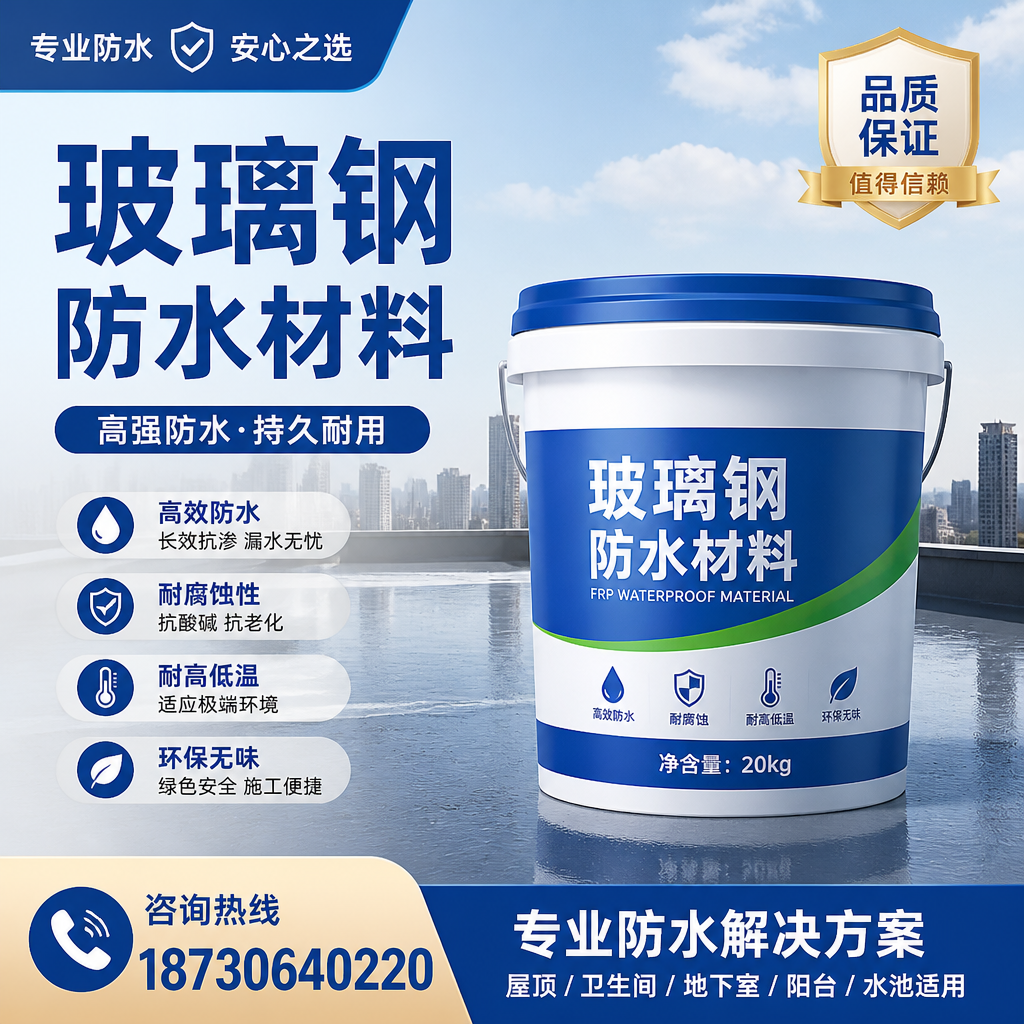 了解玻璃钢防水材料的市场趋势,双鸭山 企业不可不知